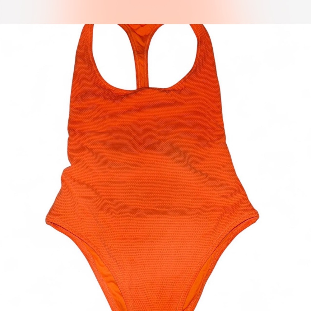 Aerie Vibrant Orange Women's One Piece Swimsuit